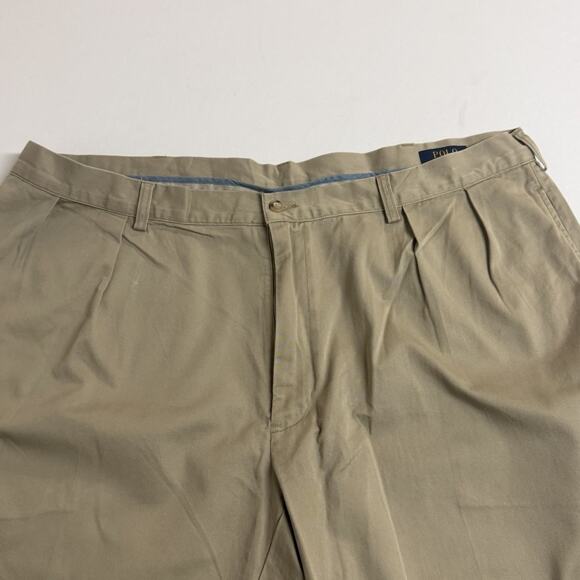 MEN'S RALPH LAUREN POLO CLASSIC CHINO BEIGE SHORTS SIZE 42 RN41381 GOLF SHORT - Picture 4 of 15